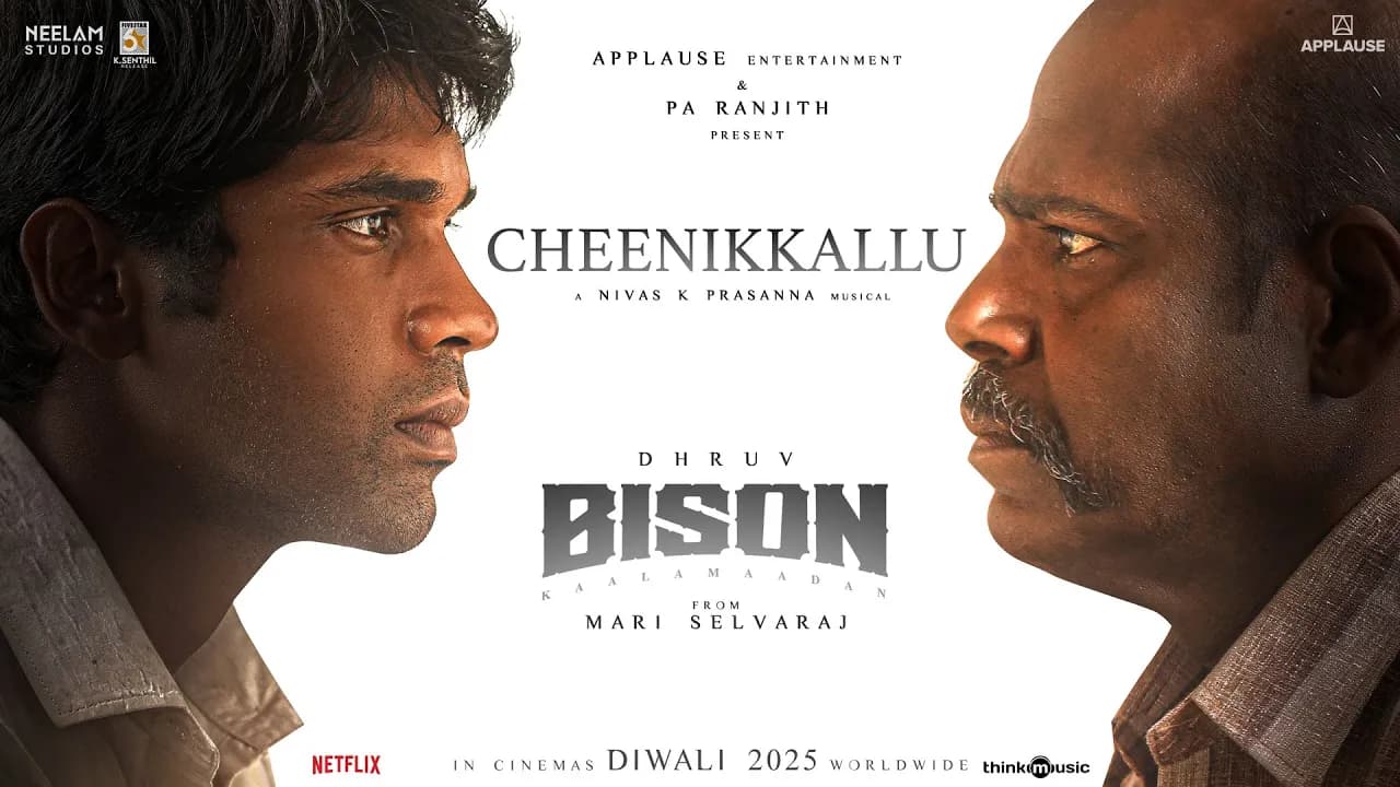 Cheenikkallu | Bison Kaalamaadan | Dhruv| Mari Selvaraj | Nivas K Prasanna| Chinmayi | Vijay Yesudas