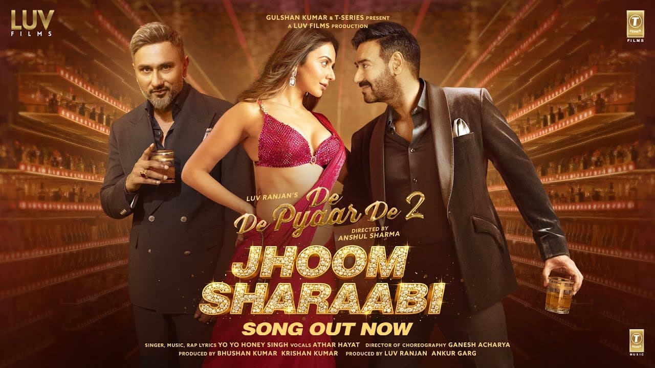 Jhoom Sharaabi (Song)ā De De Pyaar De 2 | Ajay Devgn, Rakul Preet Singh | Yo Yo Honey Singh | 14 Nov