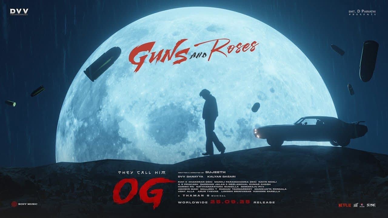 Guns and Roses - #TheyCallHimOG | Pawan Kalyan | Emraan Hashmi | Sujeeth | Thaman S | DVV Danayya