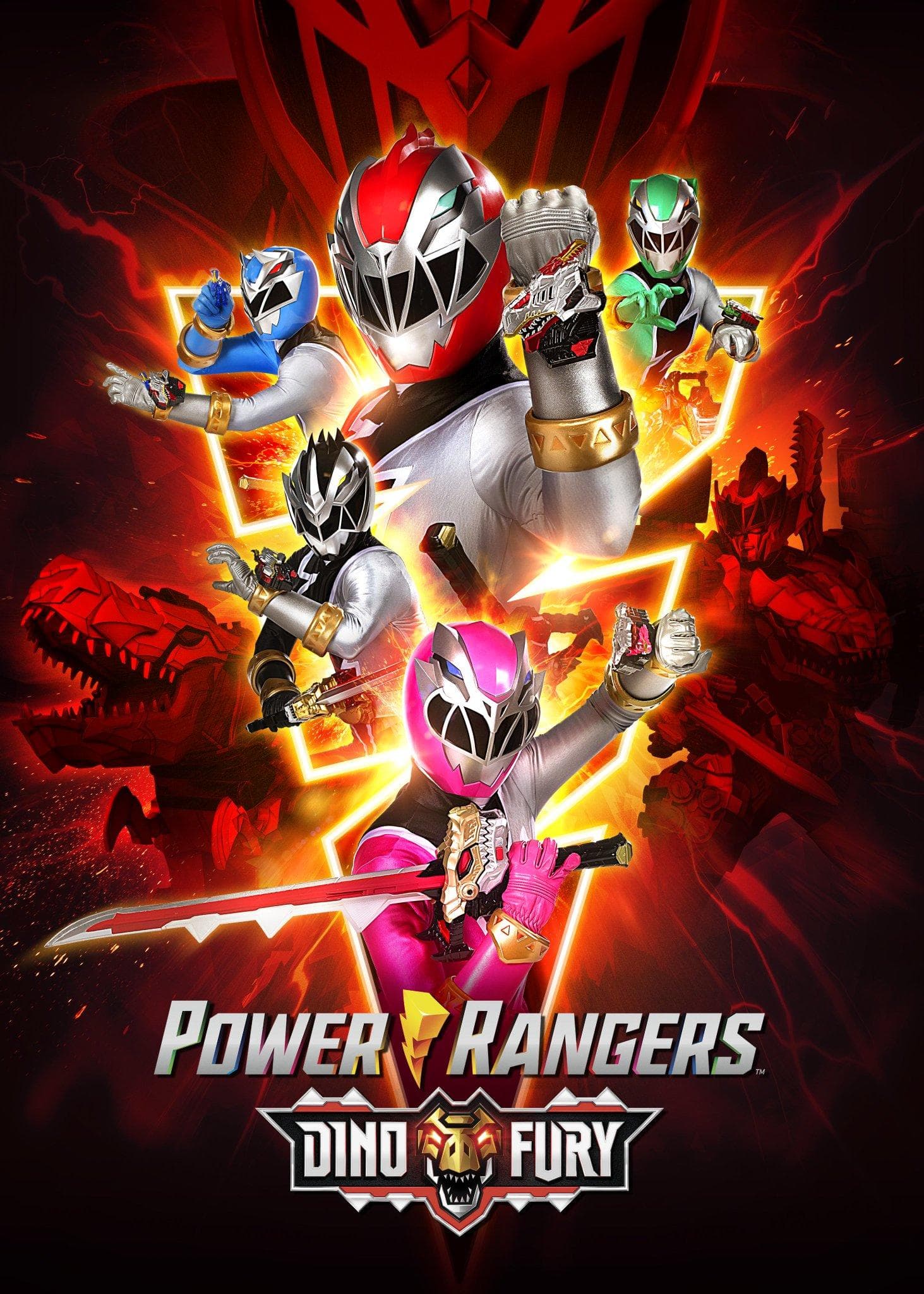 Power Rangers Dino Fury S1-S3
