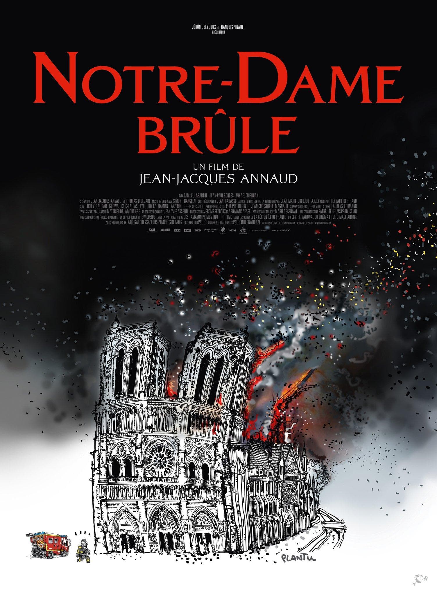 Notre-Dame on Fire