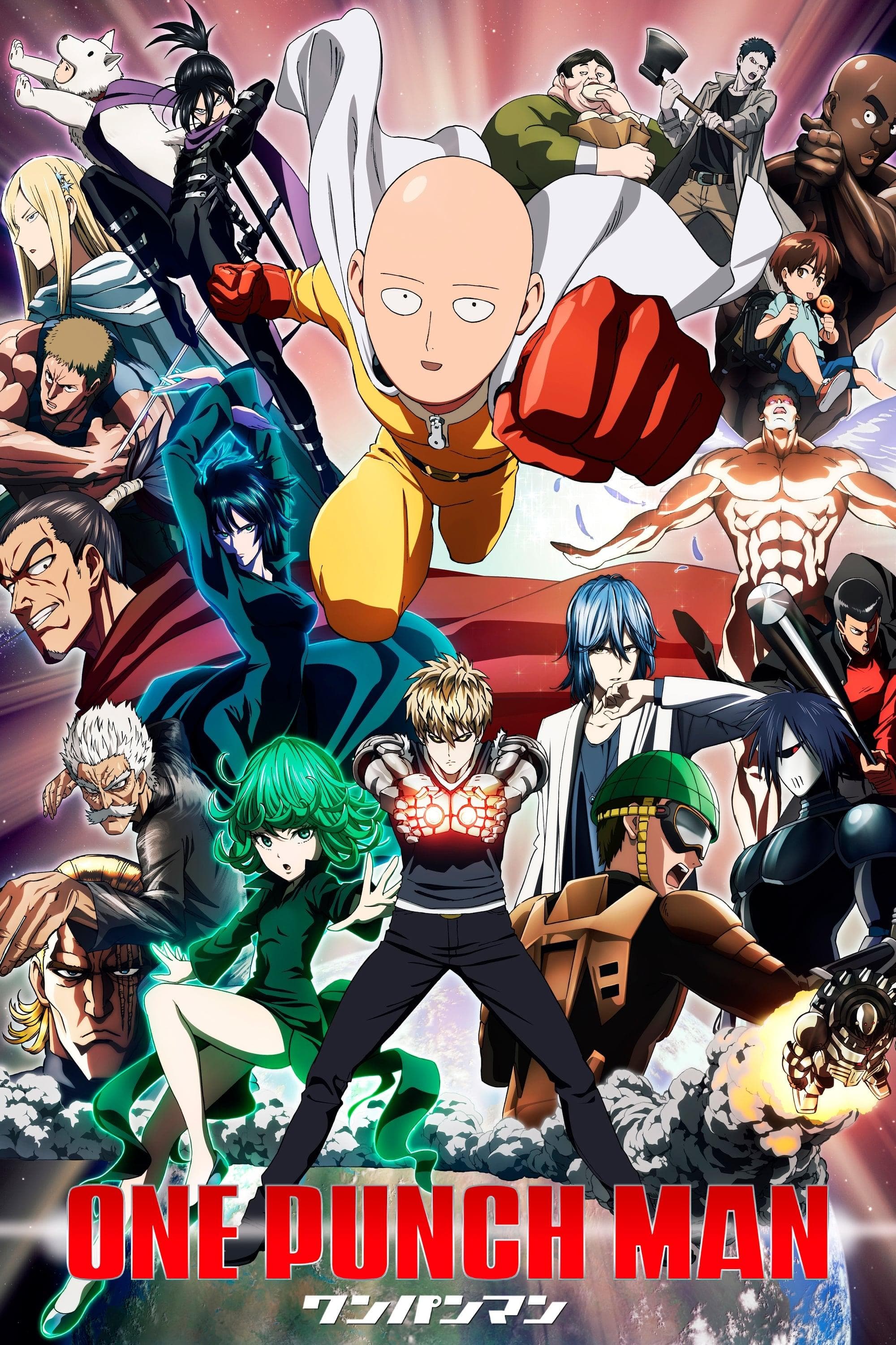One Punch Man S1-S3
