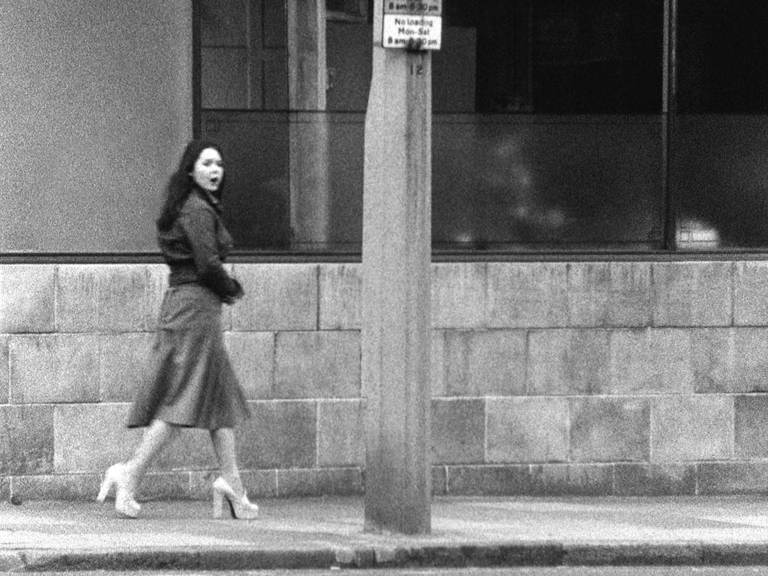 The Girl Chewing Gum