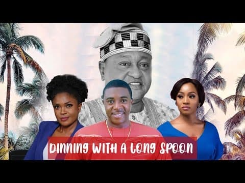 DINNING WITH A LONG SPOON