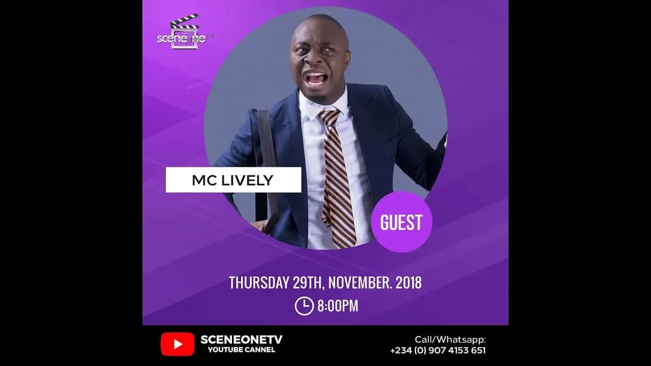 Sceneone Tv Live with mc Lively