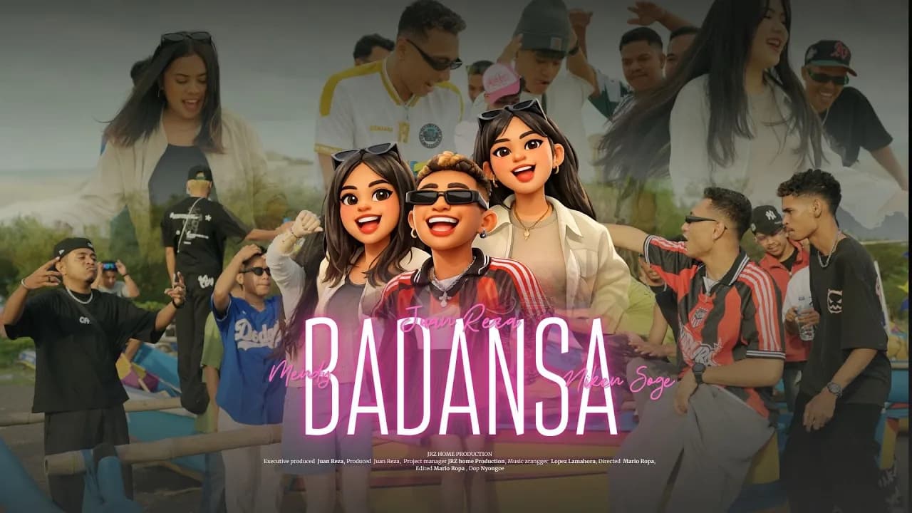 BADANSA - Juan Reza feat. Mendy & Niken Soge (Official Music Video)