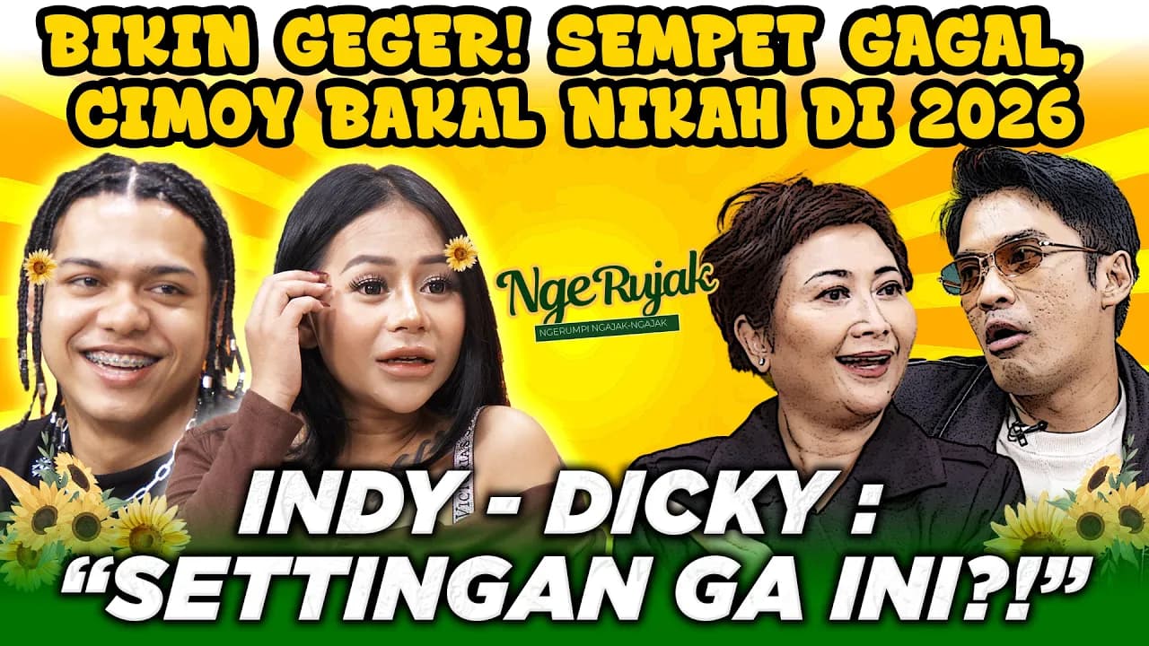 Dicky Sebel Lihat Cimoy Saltng Dan Jadi Pendiam GAK COCOK AH‼️