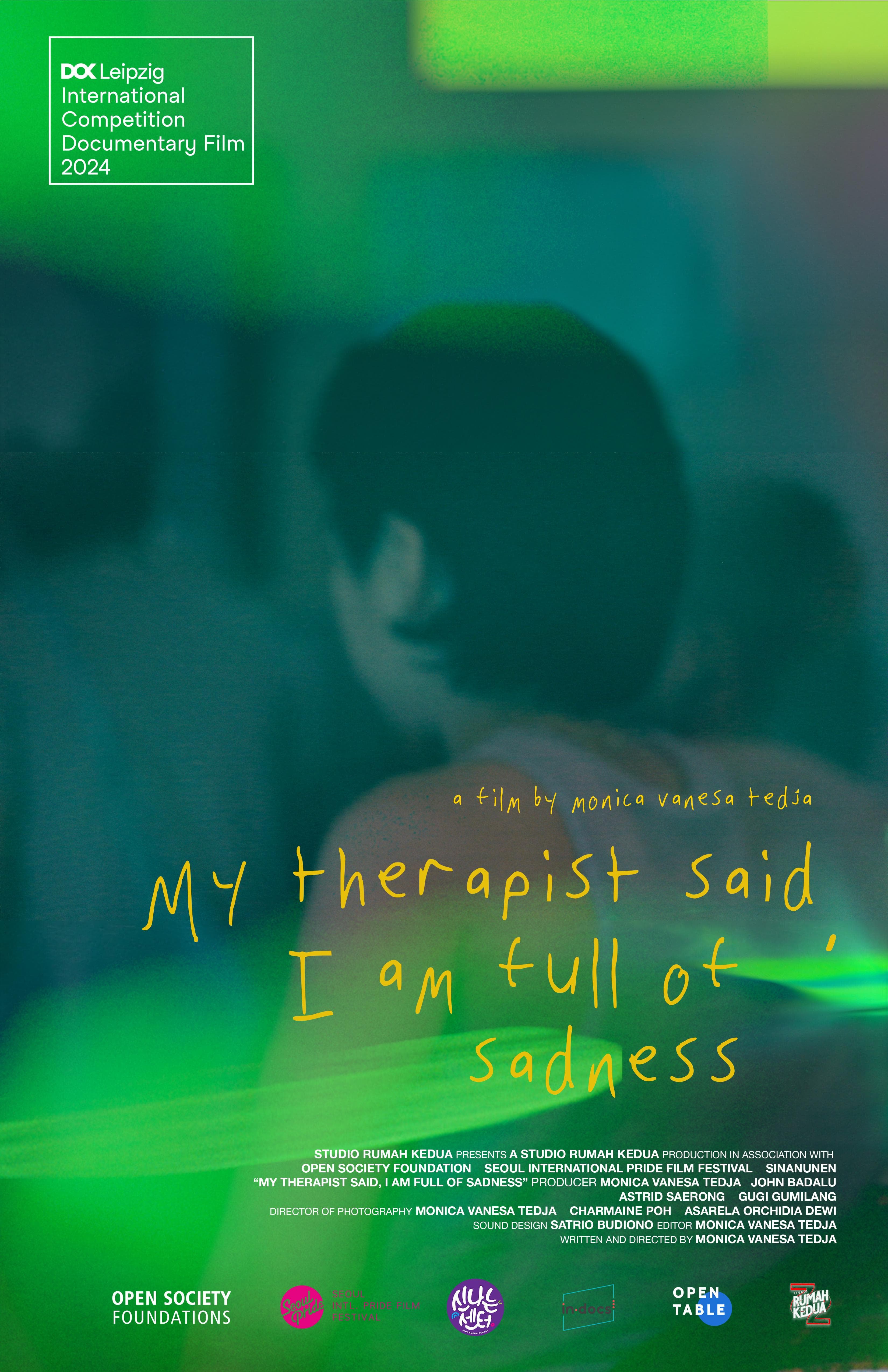 My Therapist Said, I am Full of Sadness