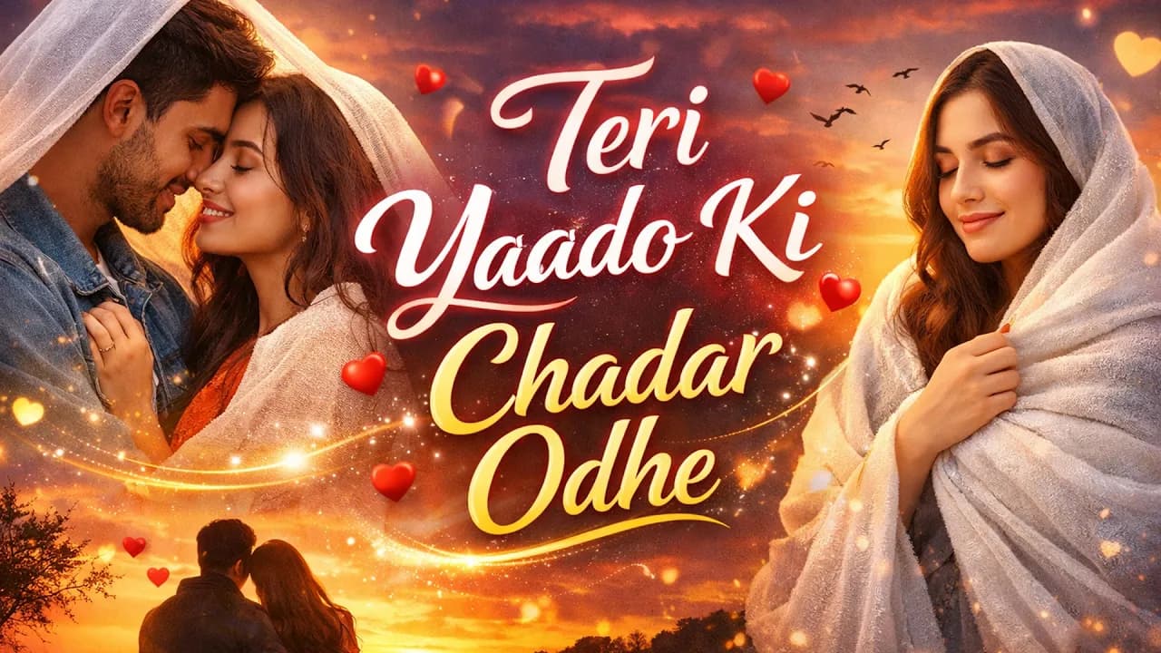 Official Video - Teri Yaadon Ki Chadar Odhe - Dil Ne Tera Naam Liya #bollywood #hindisong #2026