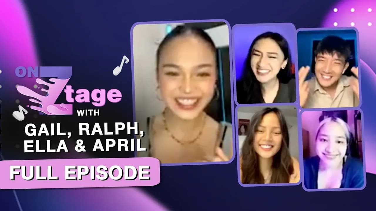 On Ztage with Gail Ralph Ella April