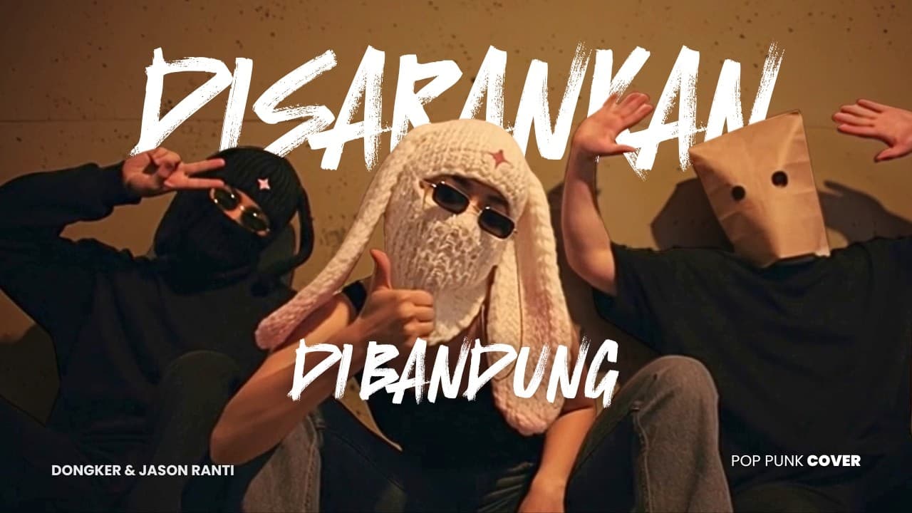 Disarankan Di Bandung - Dongker & Jason Ranti (POP PUNK COVER 🤘) BUNNY STELLAR | Masa Lalu Melintas!