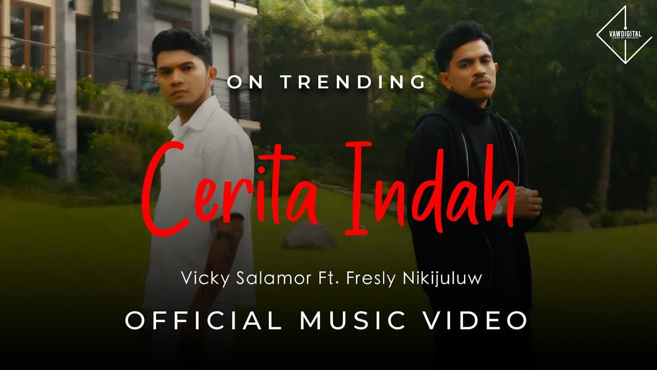 VICKY SALAMOR ft. FRESLY NIKIJULUW - CERITA INDAH (Official Music Video)