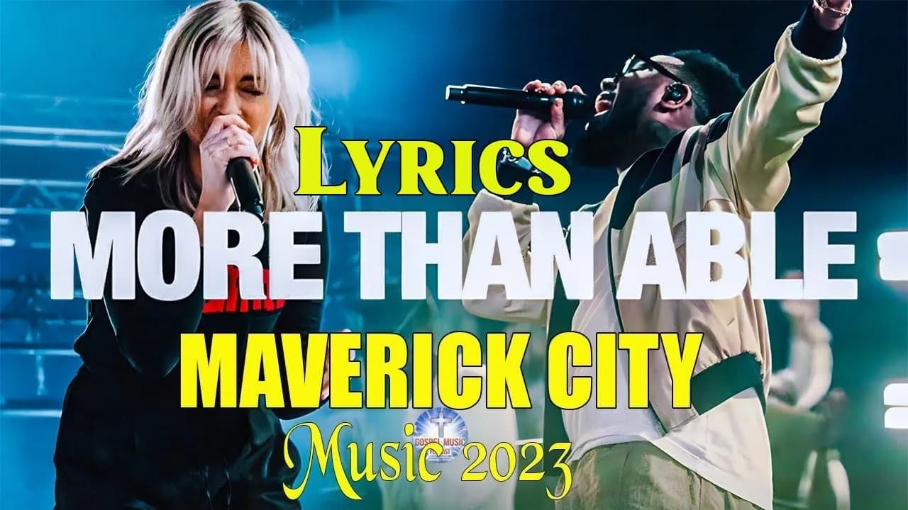 More Than Able (feat. Chandler Moore & Tiffany Hudson) | Elevation Worship (Lyrics)