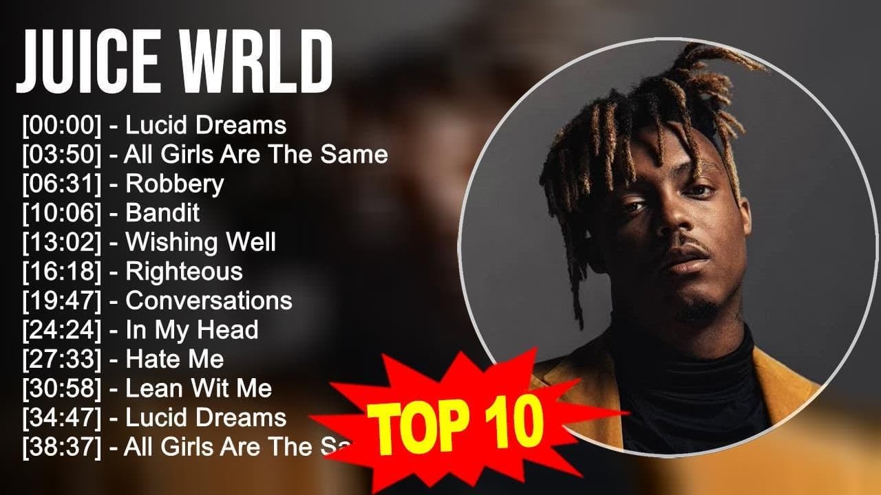 J u i c e W R L D 2023 MIX - TOP 10 BEST SONGS