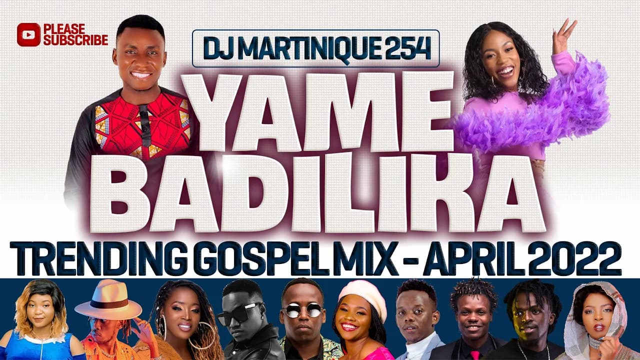 YAMEBADILIKA GOSPEL MIX 2022 | KOMANDO WA YESU | BELA KOMBO | VINKA | DJ MARTINIQUE 254