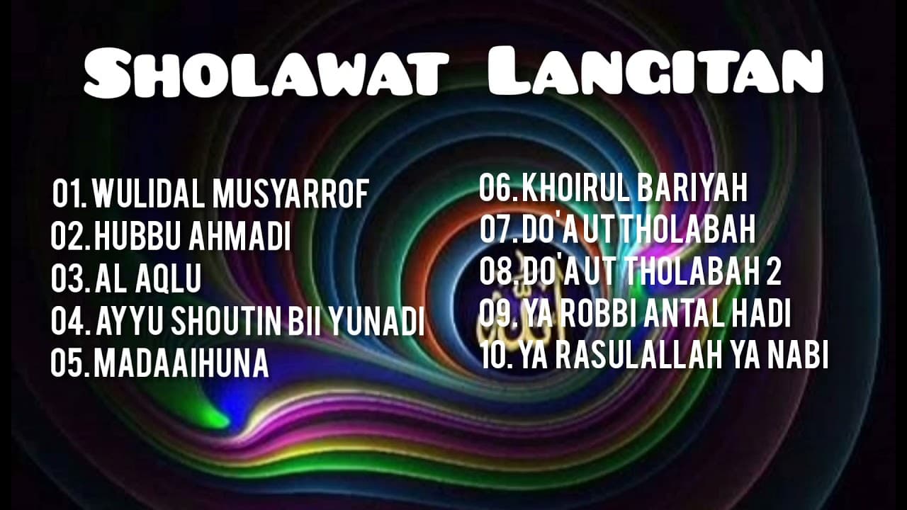SHOLAWAT LANGITAN ZAMAN DULU