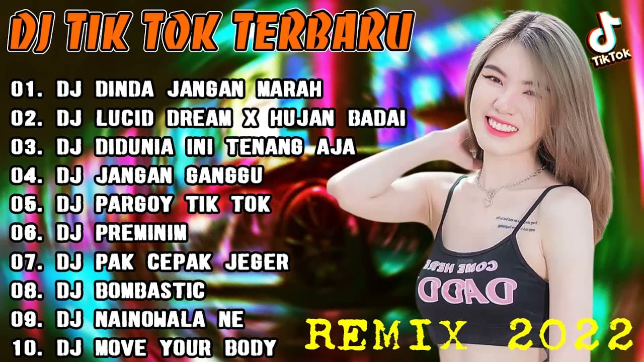 DJ TIKTOK TERBARU 2021 - DJ DINDA JANGAN MARAH | DJ LUCID DREAM X HUJAN BADAI REMIX VIRAL 2021