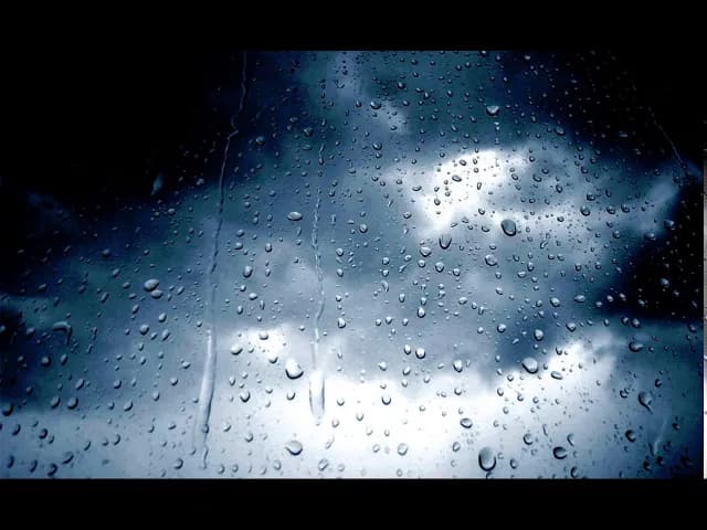 Surah Al Baqarah - Mishary Rashid Alafasy, Background with Rain & Thunderstorm