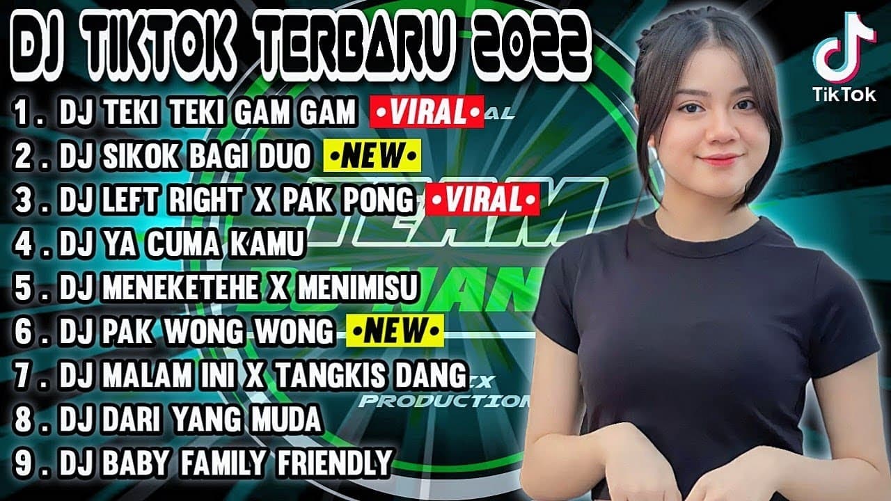 DJ TIKTOK TERBARU 2022 - DJ TEKI TEKI GAM GAM FYP TIK TOK VIRAL 2022 JEDAG JEDUG FULL BASS TERBARU