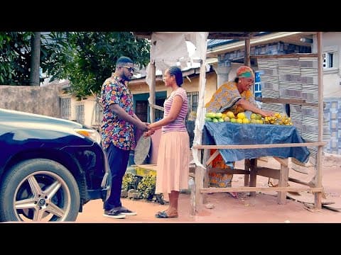 D Poor Fruit Seller Never Knew D Man She Helped Was A Billionaire & Will Cm Bk To Marry Her