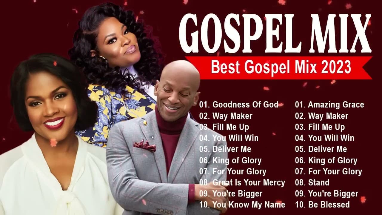 The Goodness Of God, Way Maker - Top Gospel Mix Cece Winans, Tasha Cobbs, Sinach