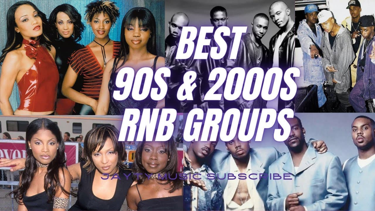 The Best 90s & 2000s R&B Groups Mix/Selections... Jagged Edge, Jodeci, Destiny's Child, SWV, 112