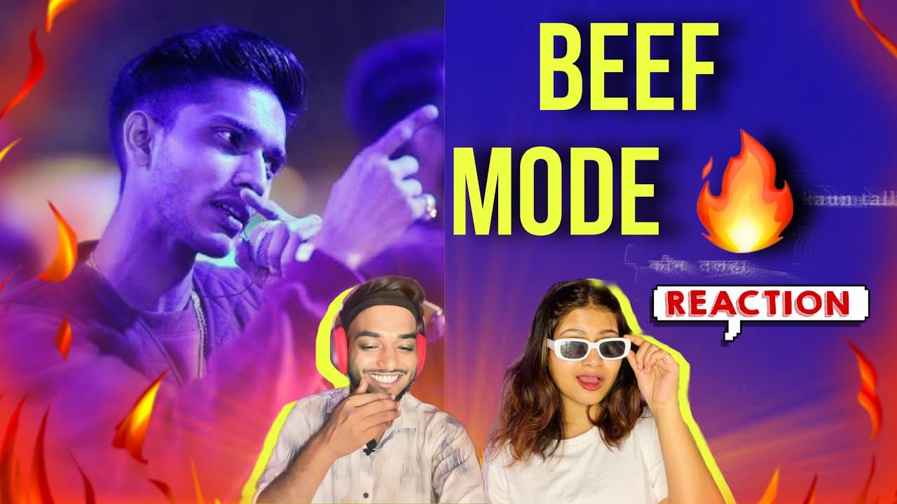 KAUN TALHA- Talha Anjum | Talha Anjum dissed Naezy| Reaction video ft. @miragge1