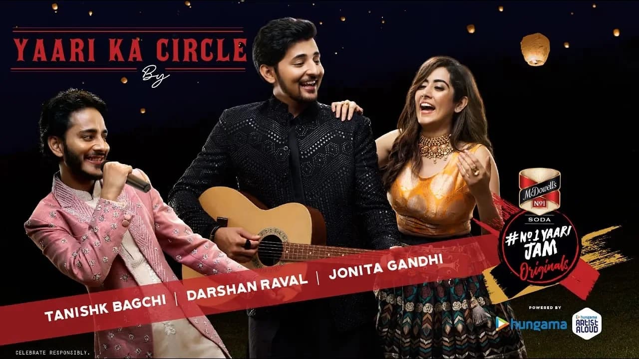 Yaari Ka Circle | Tanishk Bagchi I Darshan Raval | Jonita Gandhi