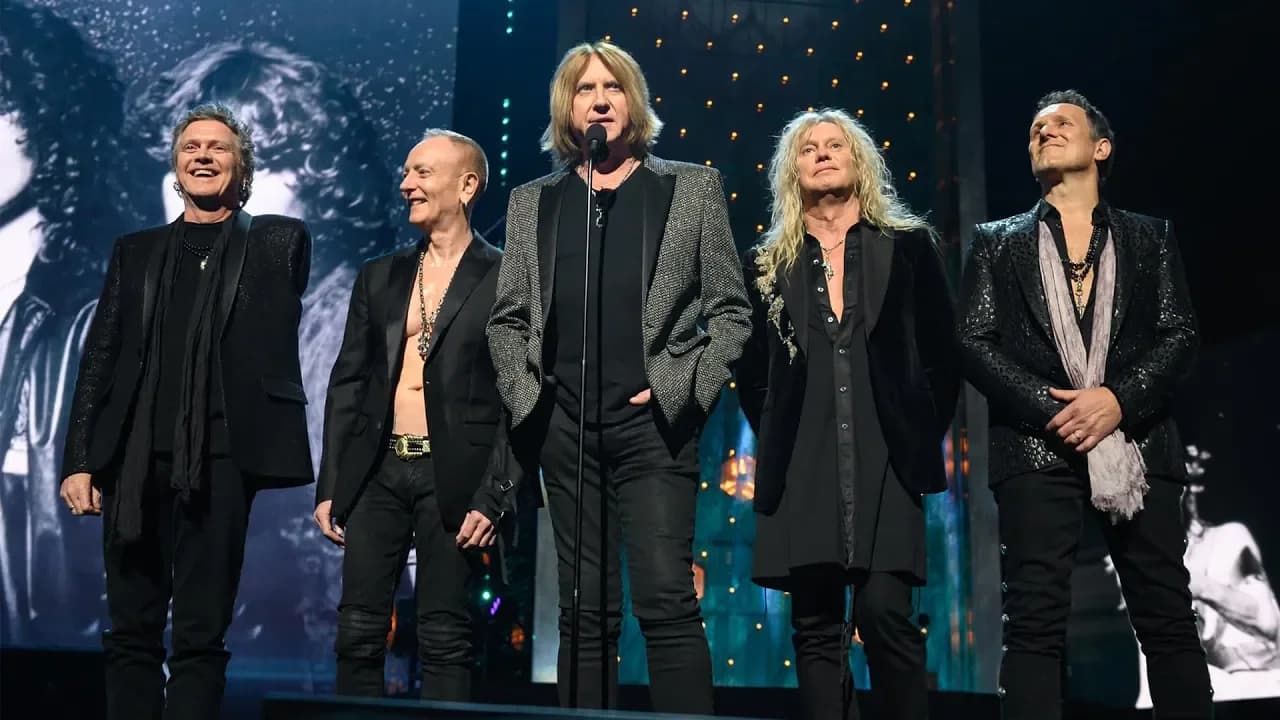 DEF LEPPARD - Joe Elliott's COMPLETE Rock & Roll Hall of Fame Induction Speech
