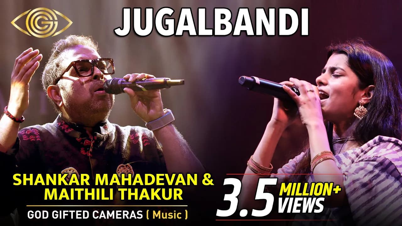 Shankar Mahadevan & Maithili Thakur | Jugalbandi | Ambernath Festival 2023 | God Gifted Cameras |