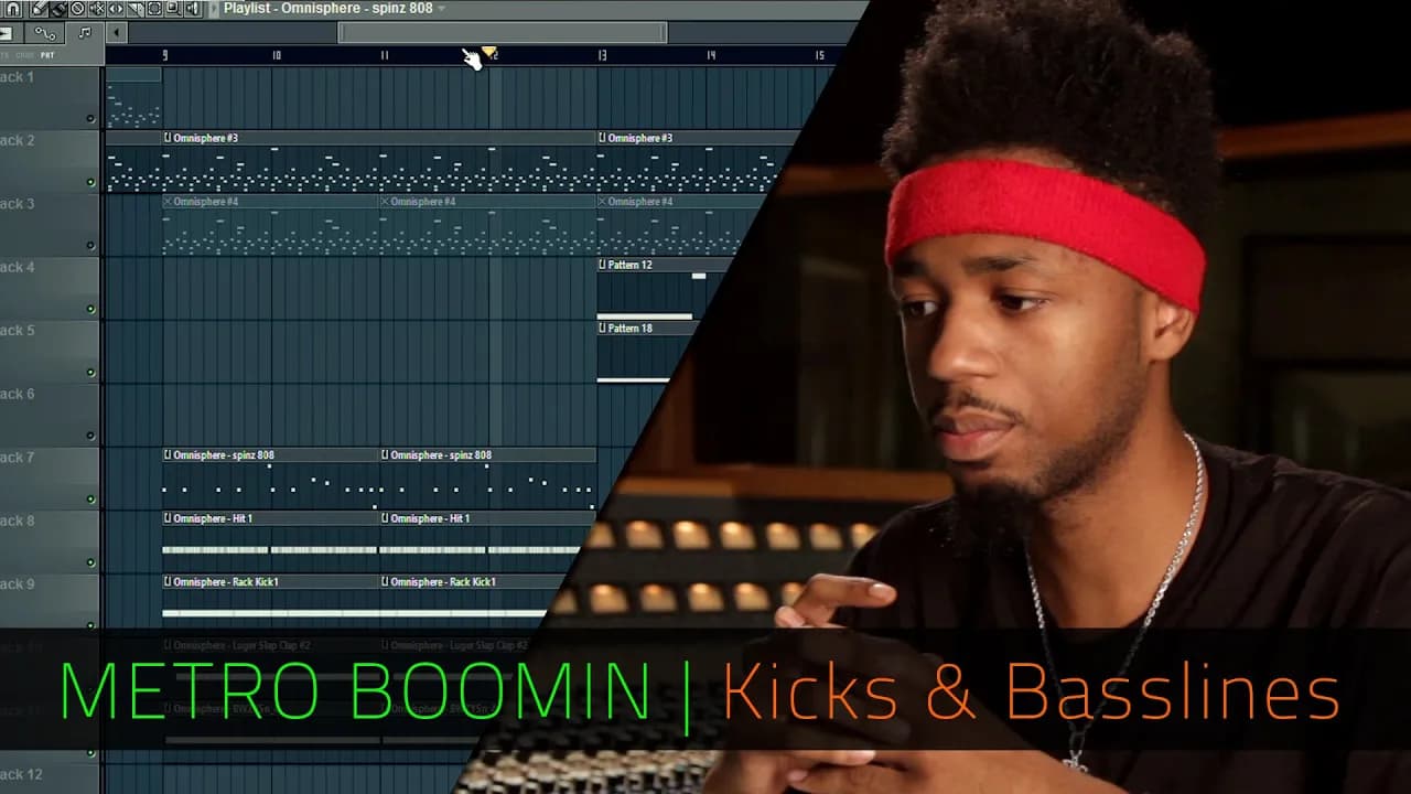 METRO BOOMIN | Kicks and Basslines | FL Studio & Razer Music