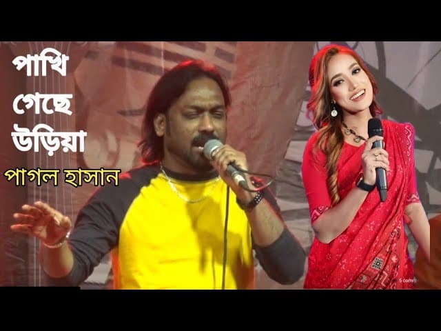 পাখি গেছে আমার উড়িয়া | পাগল হাসান এবং লায়লা | Paki Gese Amar Uriya | Pagol Hassan Layla song 2024