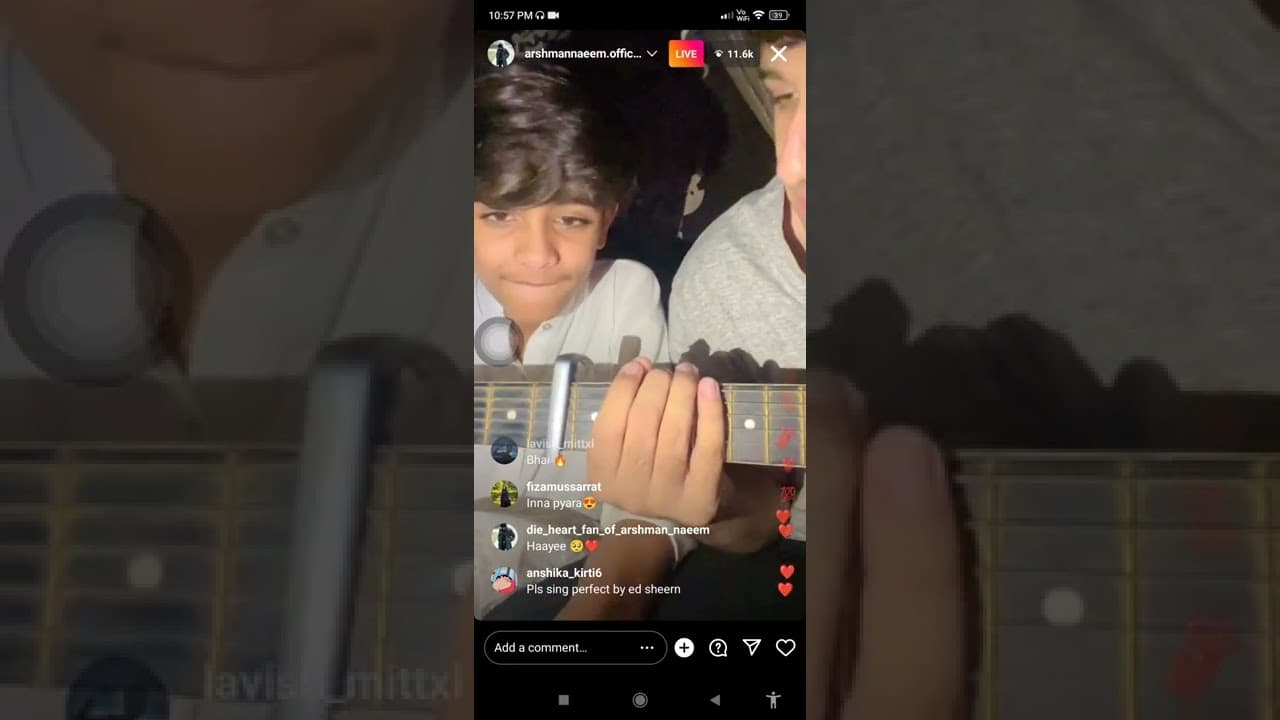 @ArshmanNaeem Live ❤ Singing O Re Piya, Mann Bhareya, Jo Tu Na Mila, Etc....