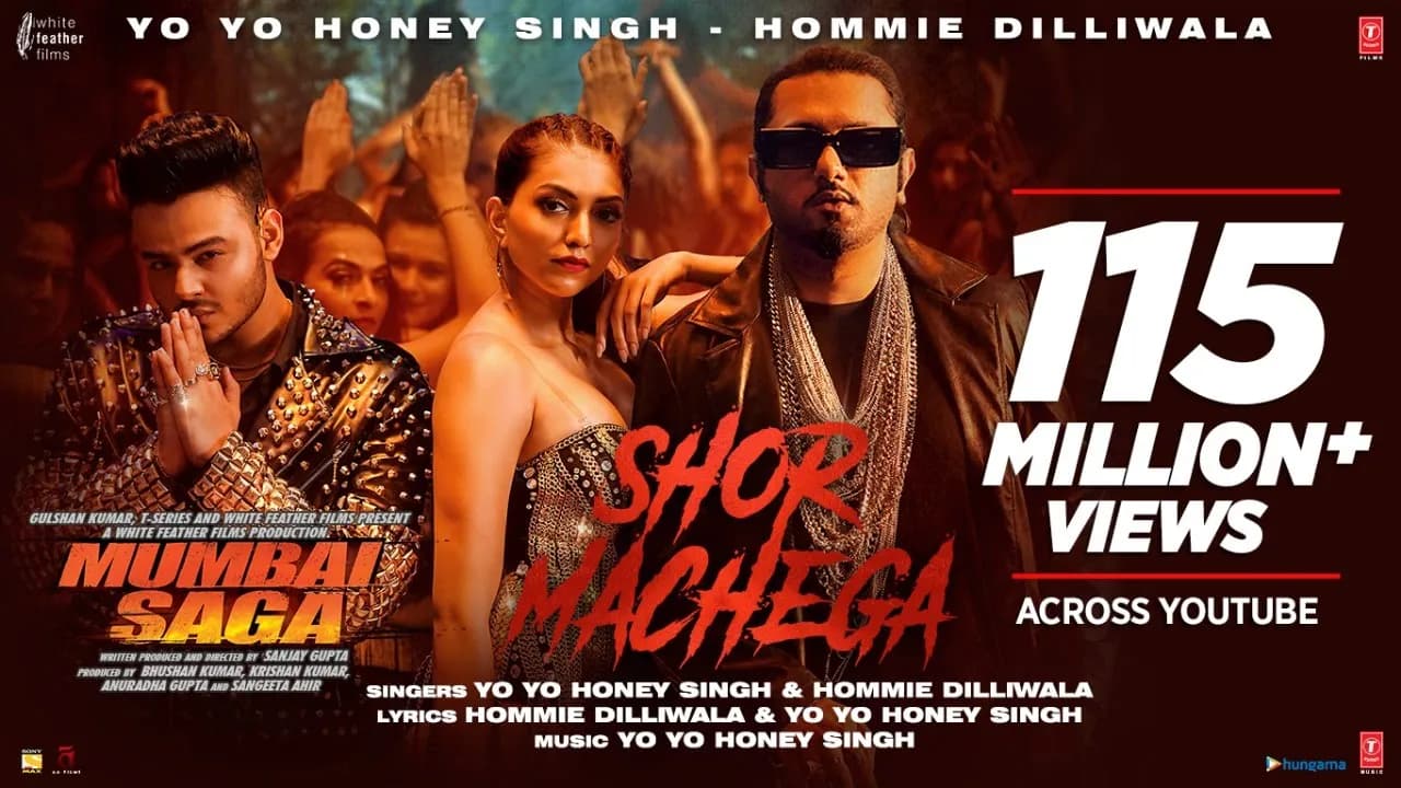 Shor Machega Song: Yo Yo Honey Singh, Hommie Dilliwala | Mumbai Saga | Emraan Hashmi, John Abraham