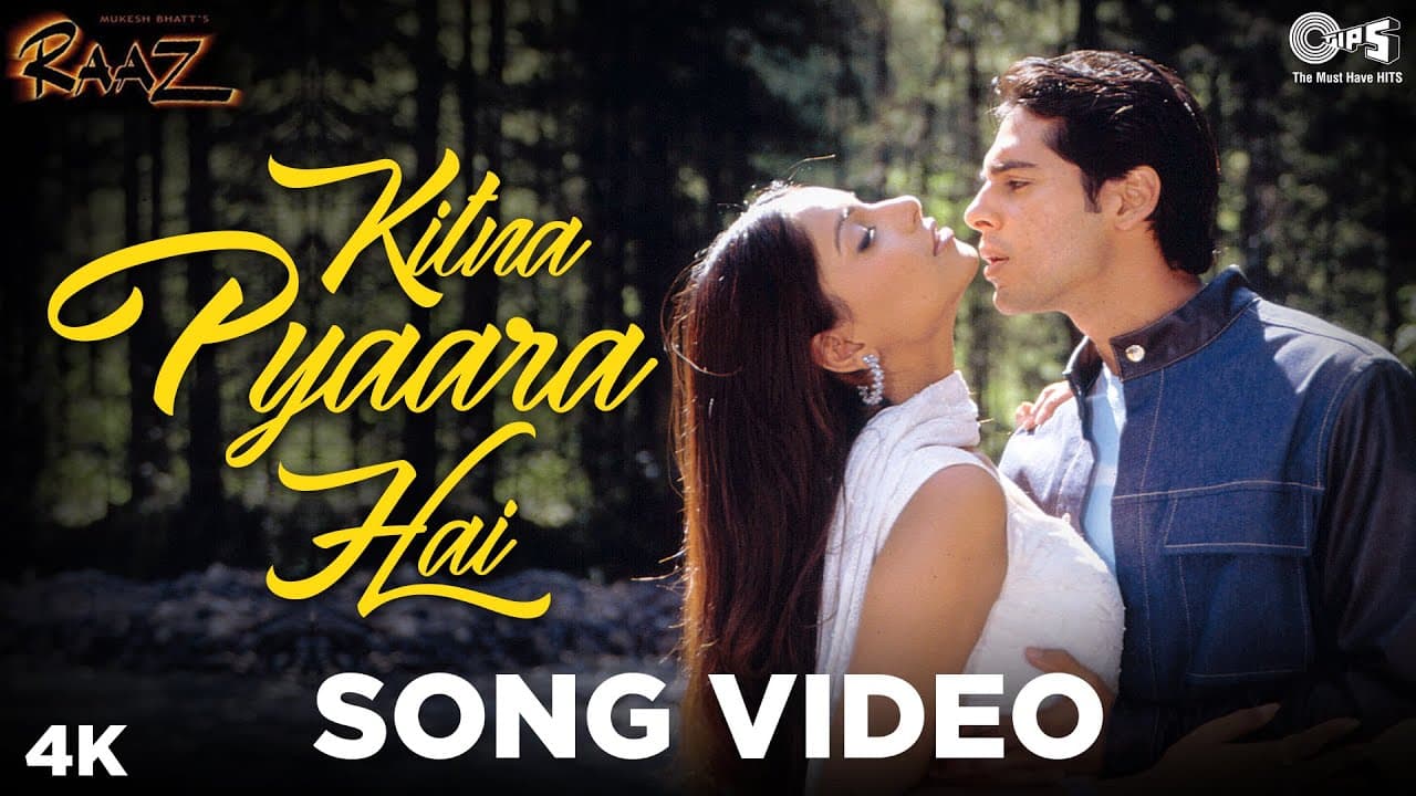 Kitna Pyaara Hai - Video Song | Raaz | Bipasha Basu & Dino Morea | Alka Yagnik & Udit Narayan