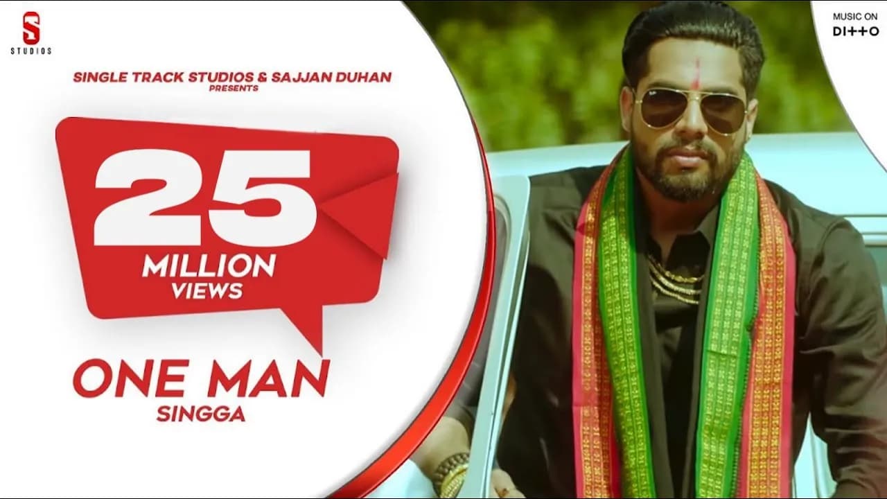 One Man | Singga | Mix Singh | Punjabi Songs 2019 | Official Song | ST Studio | COIN DIGITAL