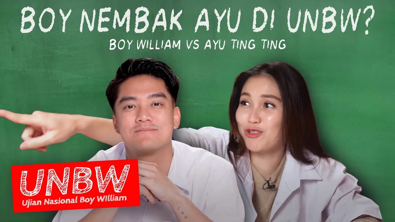 BOY WILLIAM NEMBAK AYU TING TING DI UNBW BOY WILLIAM VS AYU TING TING | #UNBW