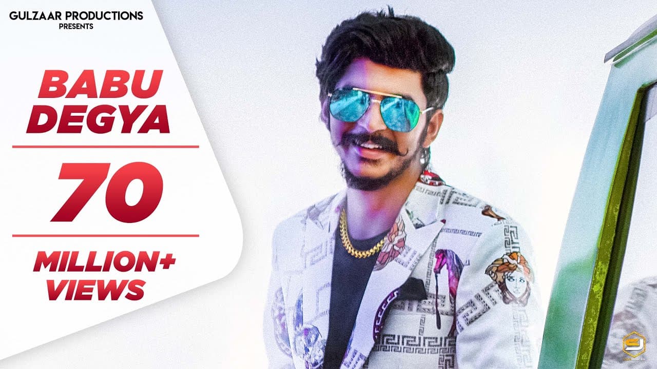 GULZAAR CHHANIWALA - BABU DEGYA ( Official Video ) | Haryanvi Song 2020