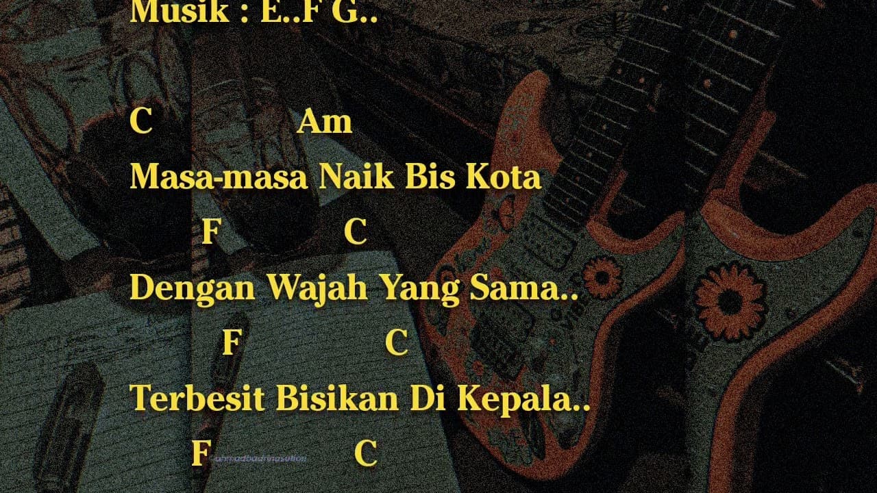 THE JANSEN - KAU PEMERAN UTAMA DI SEBUAH OPERA (CHORD)