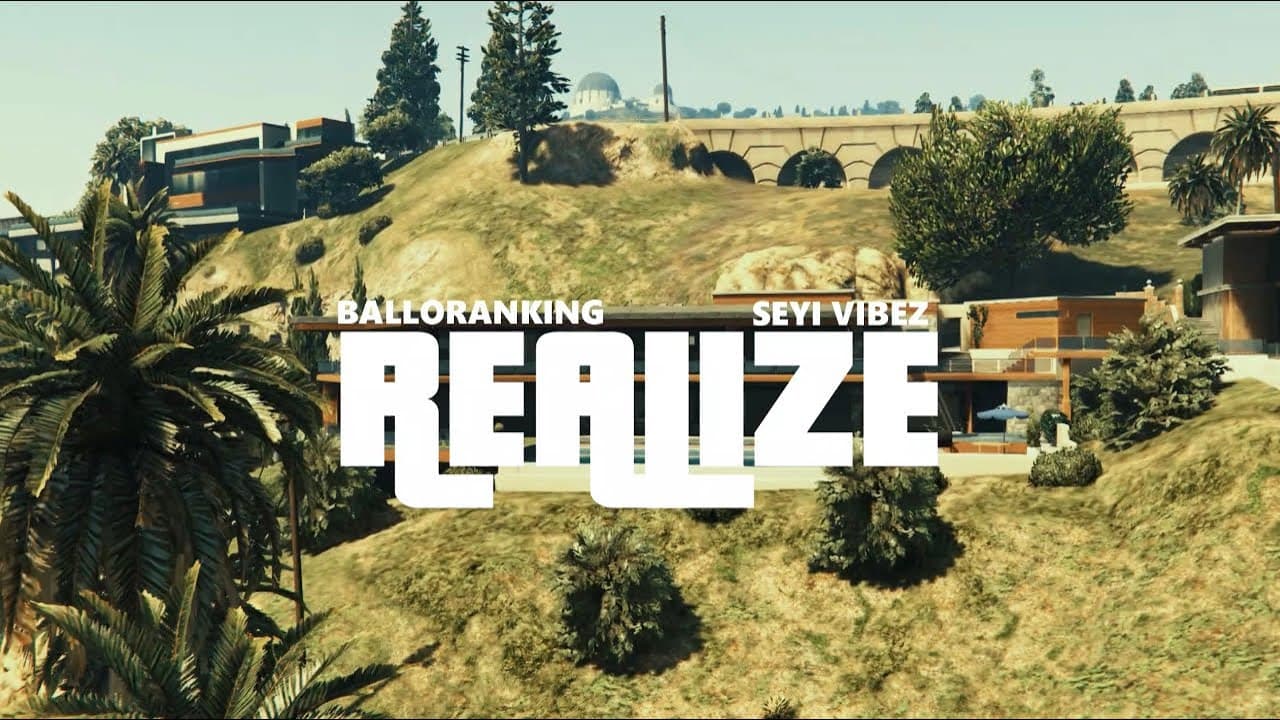 Balloranking Ft Seyi Vibez • Realize (Lyrics video)