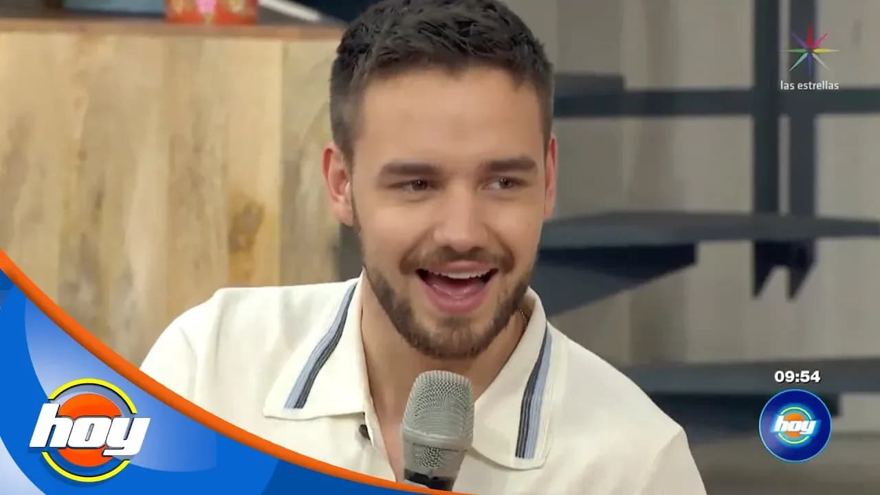 ¡Liam Payne sorprende con su visita en el programa HOY!