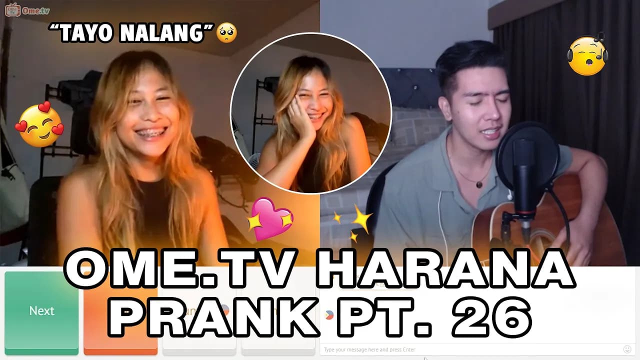 OME.TV HARANA PRANK PART 26 | 2ND BATCH (MORENA BEAUTY ✨) KILIG MOMENTS 💘 | Edwin Hurry Jr.
