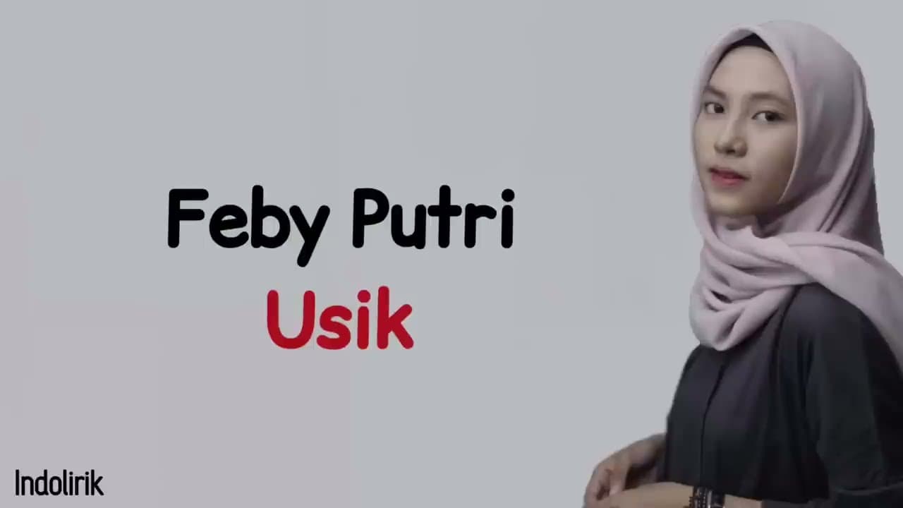 Feby Putri - Usik | Lirik Lagu Indonesia