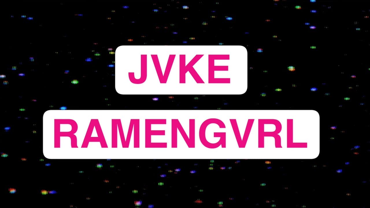 JVKE - This Is What Falling In Love Feels Like (Ramengvrl Remix) Lyric Video
