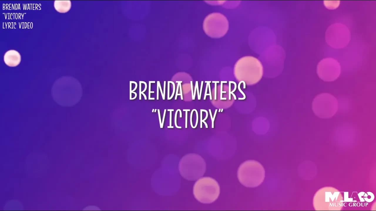 Brenda Waters - Victory (Lyric Video)