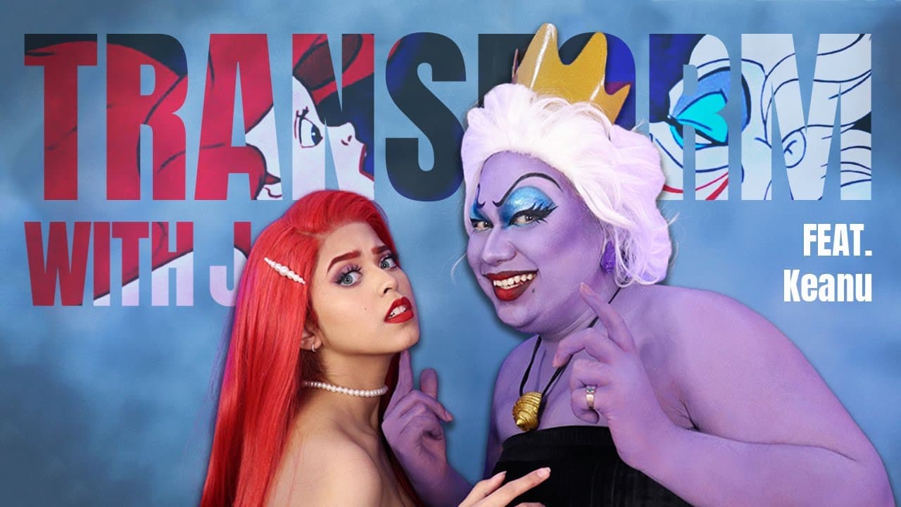 KEANU JADI URSULA ! #TransformWithJ || Jharna Bhagwani