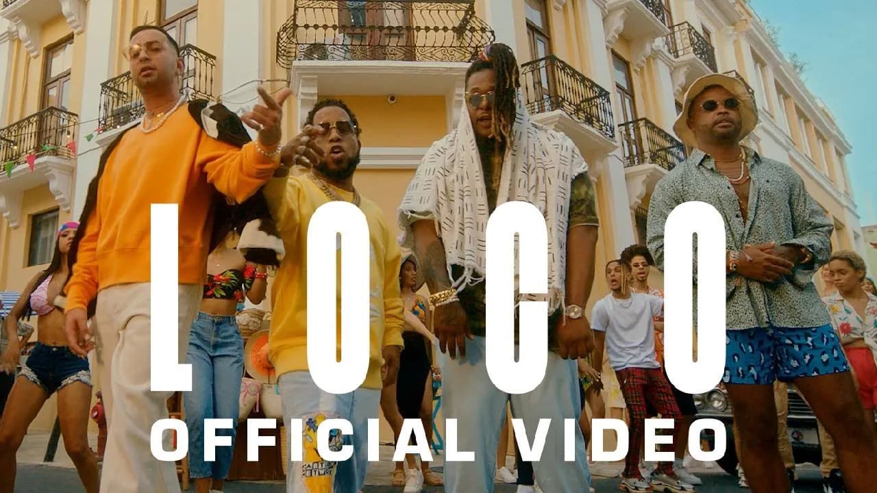 Justin Quiles, @ChimbalaHD @ZionLennox - Loco (Video Oficial)