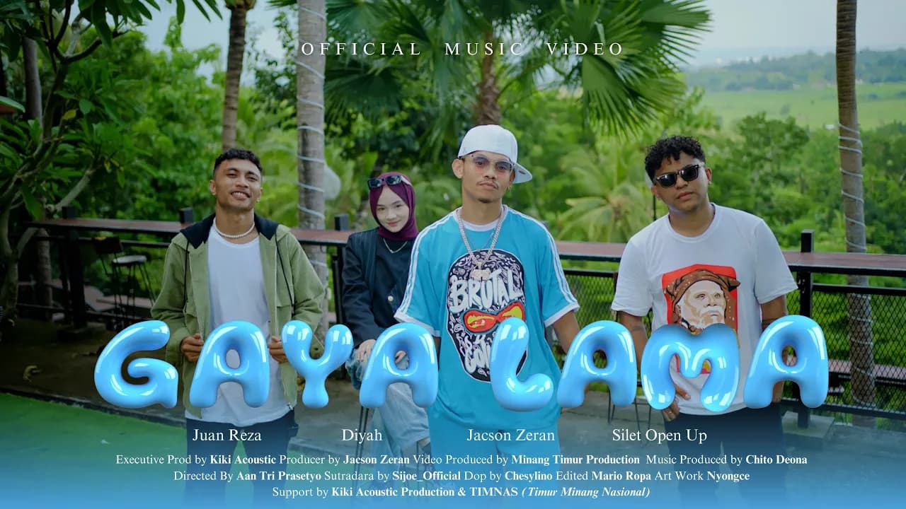 Gaya Lama - Jacson Zeran Ft Silet Open Up - Juan Reza & Diyah (Official Music Video)
