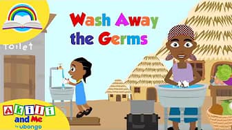 Read with Akili | Wash Away the Germs | Akili & Me #storiesforkids #readingtime