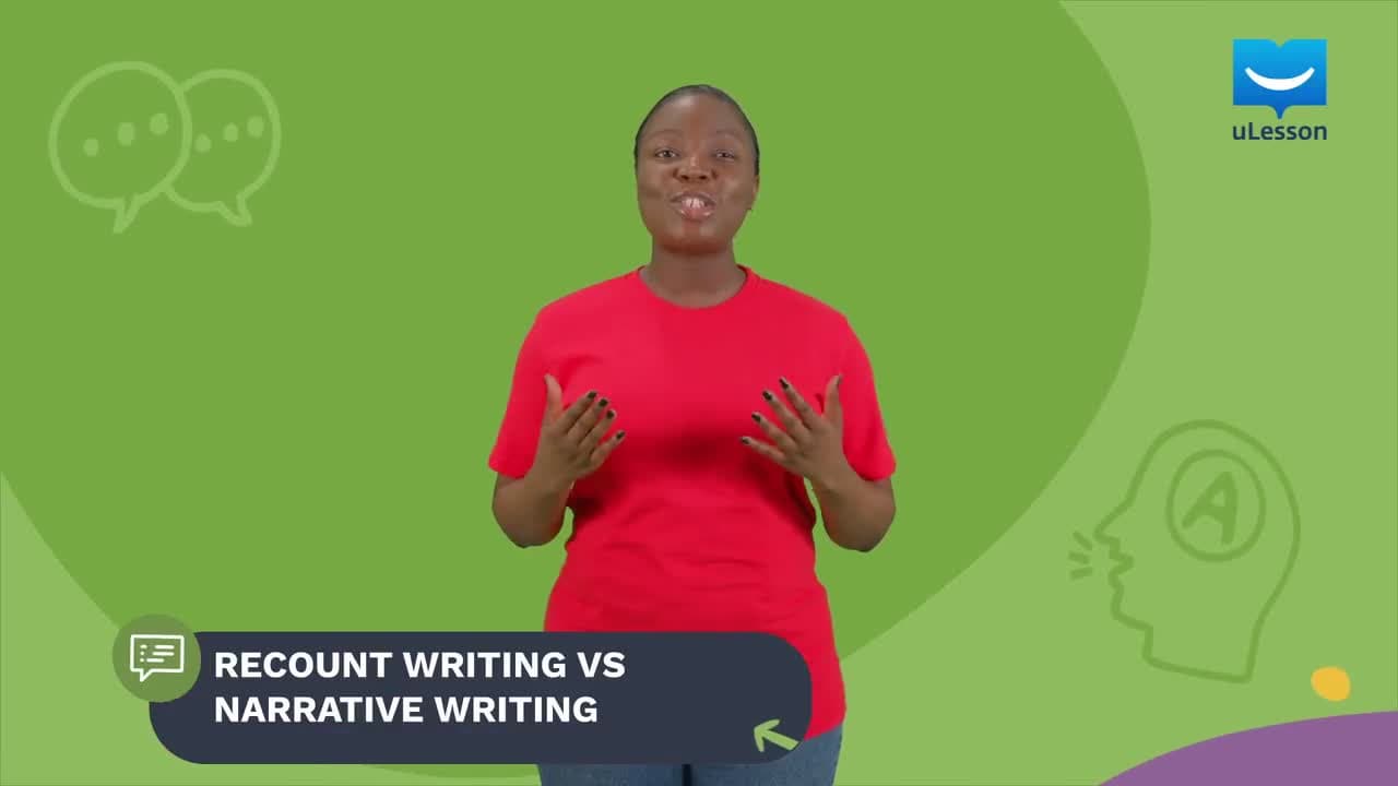 Prime Writing Skills - Improving Writing Skills - 4 - Recount Writing vs Narrative Writing